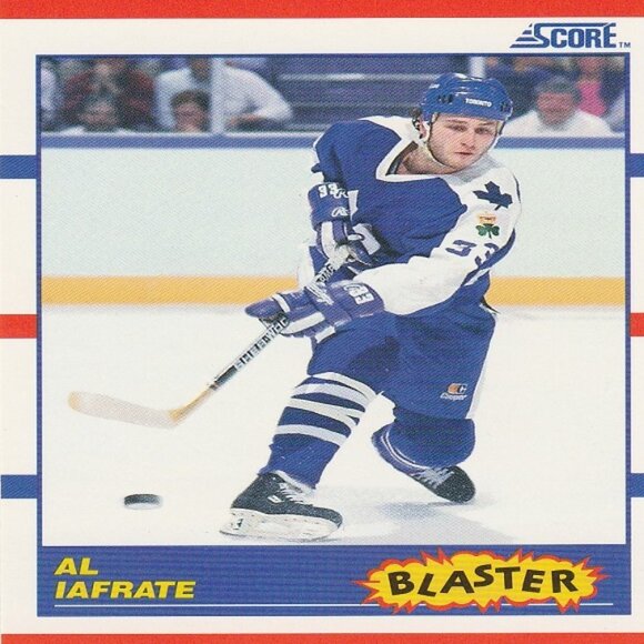 Al Iafrate Toronto Maple Leafs Hockey Card Collection - 2 Card Set - Picture 2 of 3